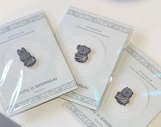 Miffy 韓國慶州限定 石窟庵徽章