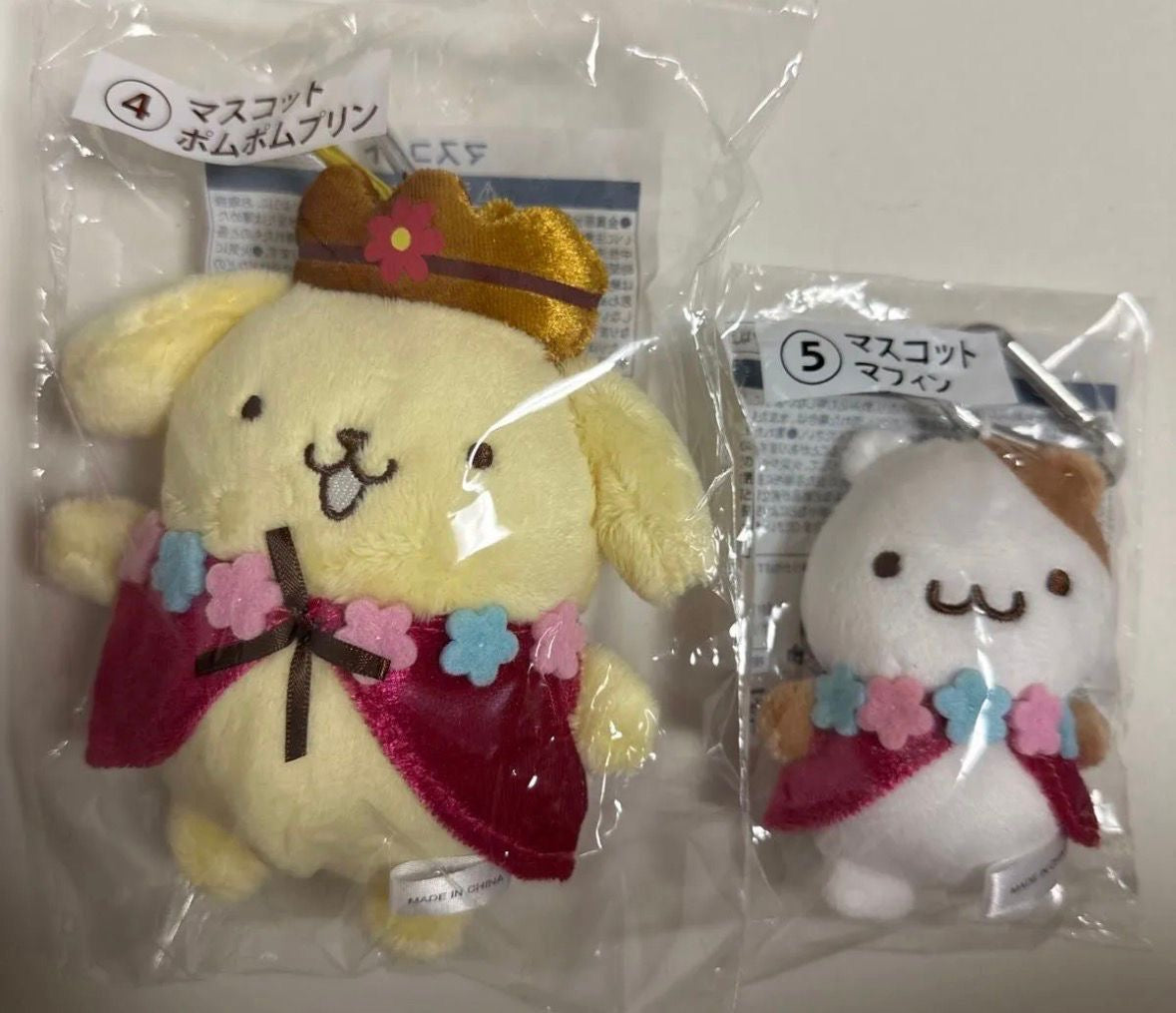 30th 布甸狗一番賞公仔掛飾 一套兩隻