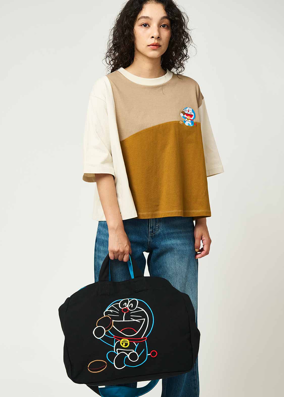 Graniph x  多啦A夢2Way Tote Bag