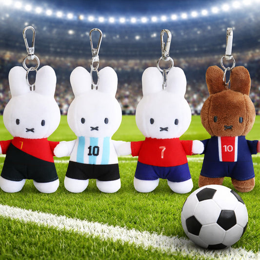 Miffy 韓國限定 世界盃足球運動員公仔掛飾