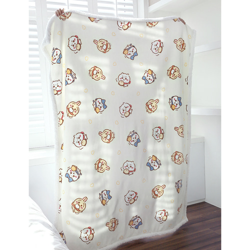 韓國Chiikawa 冬日圍巾毛毯 160x130cm