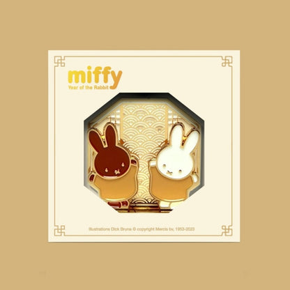 Miffy 韓國限定 韓式古風立體磁石貼