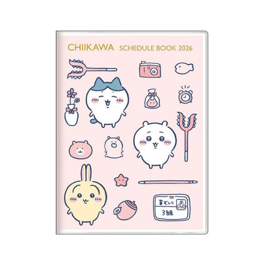 2026 Chiikawa 道具款Schedule Book