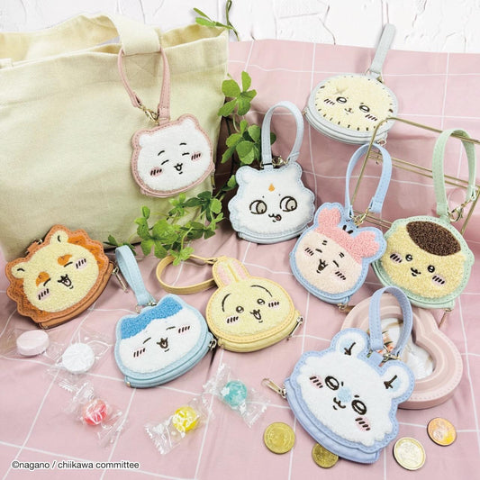 Chiikawa 迷你刺繡包連扣