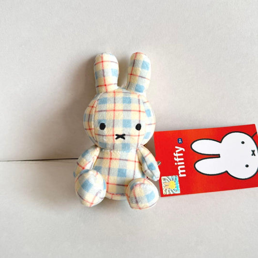 Miffy 韓國限定 啡色格仔公仔掛飾