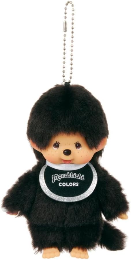 Monchhichi 彩色公仔掛飾 黑色