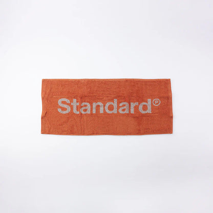 Standard Product 有機棉LOGO臉巾 橙色