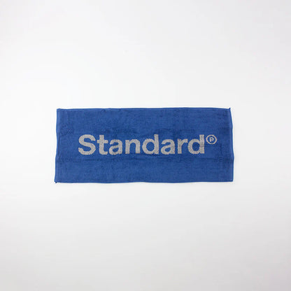 Standard Product 有機棉LOGO臉巾 藍色
