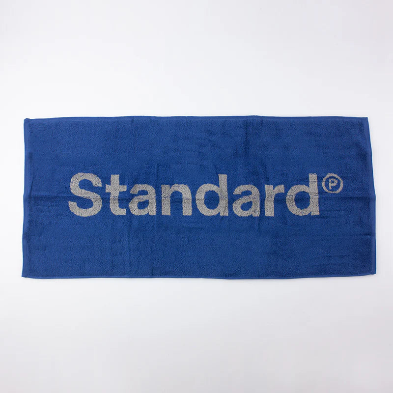 Standard Product 有機棉LOGO浴巾 深藍色