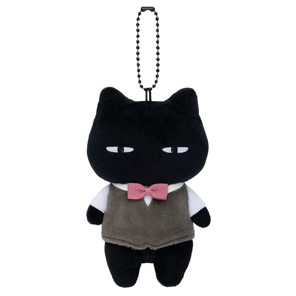 小白虎與黑虎蝦 Black Cat Master公仔掛飾