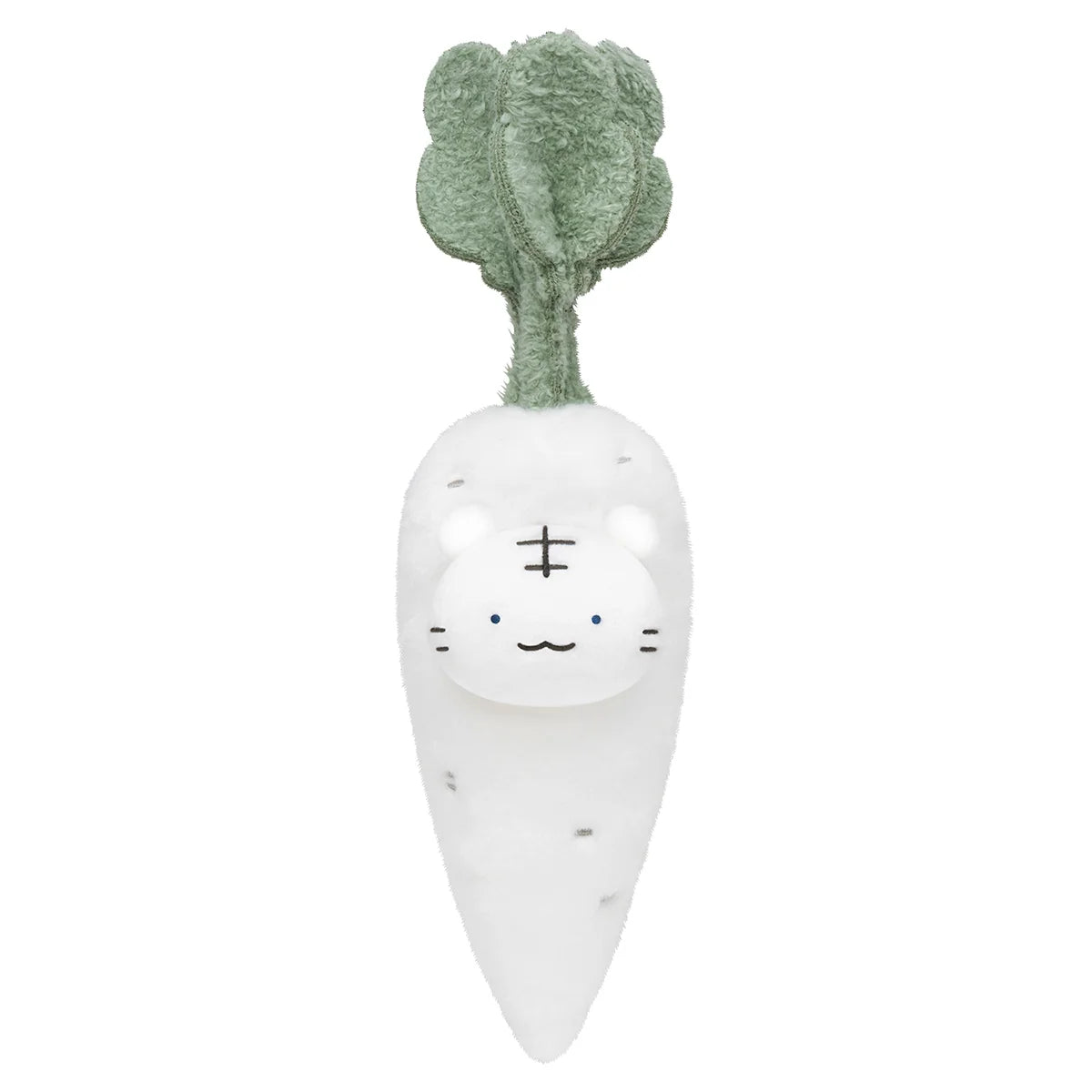 小白虎與黑虎蝦 蔬菜吊飾 小白虎
