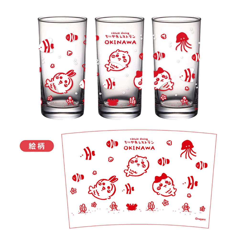 Chiikawa Casual Dinning 365ml 玻璃杯