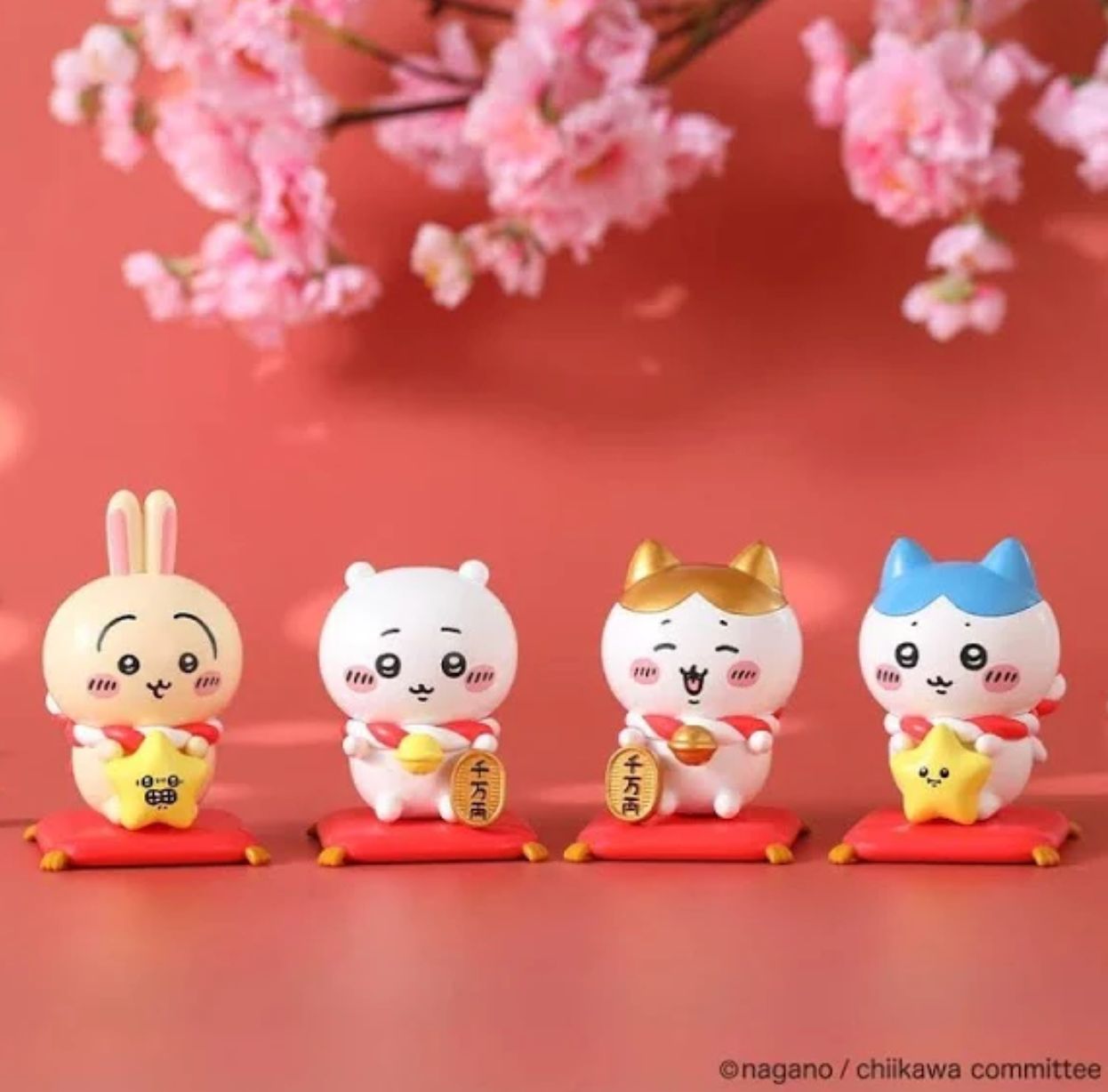 台灣限定 Chiikawa 招福擺設