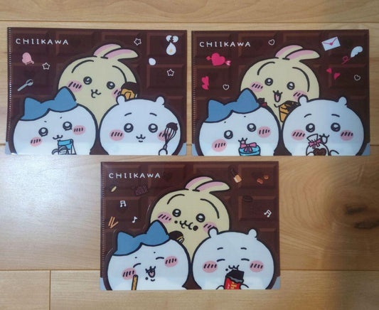 Chiikawa x Lotte 情人節A5 Case 三主Set