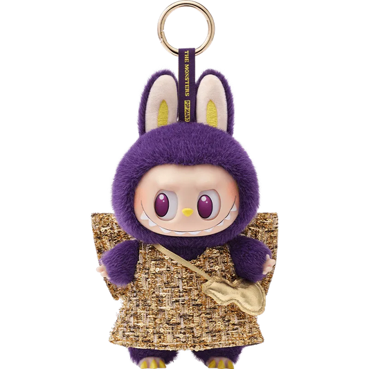 POP MART Labubu The Monsters x Pronounce  - Wings of Fortune 搪膠毛絨吊卡 小米蘭