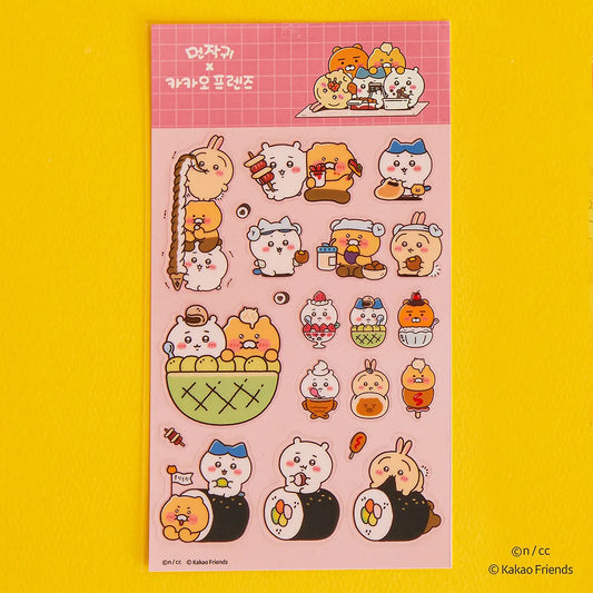 Kakao Friends x Chiikawa 貼紙(粉紅色)