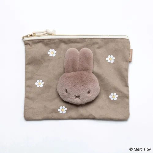 Miffy 大頭啡色Pouch