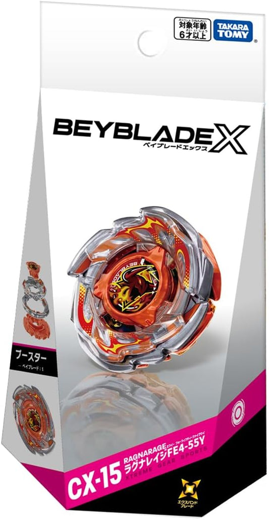 日本 Beyblade X CX-15 Ragnarage 4-55Y 陀螺