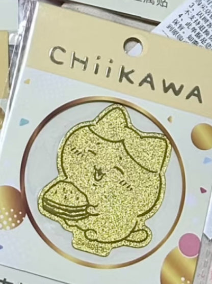 Chiikawa 上海限定 金屬貼