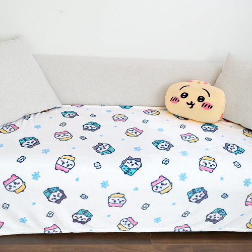 韓國Chiikawa 冬日雪花毛毯 140x100cm