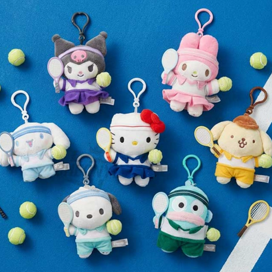 韓國Sanrio 打網球公仔掛飾