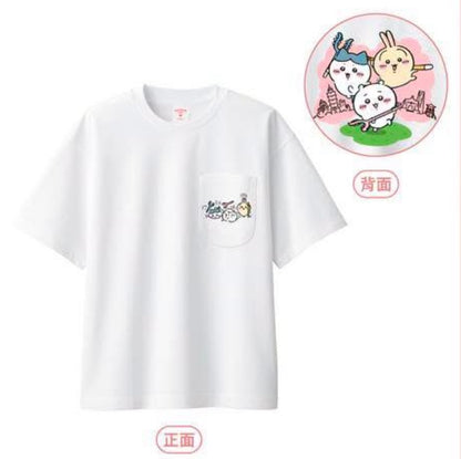 Chiikawa Days 台北限定夜市系列 白色T-shirt 主視覺