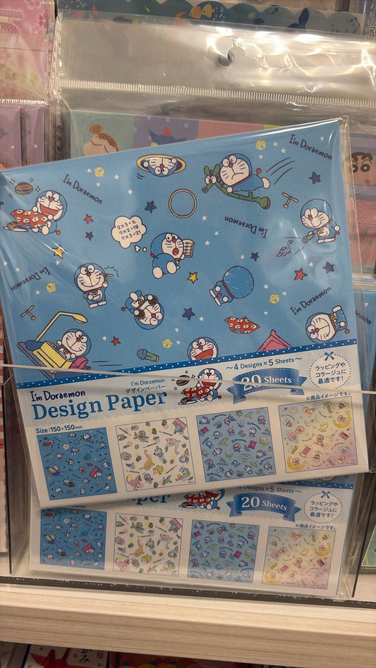 多啦A夢摺紙Design Paper