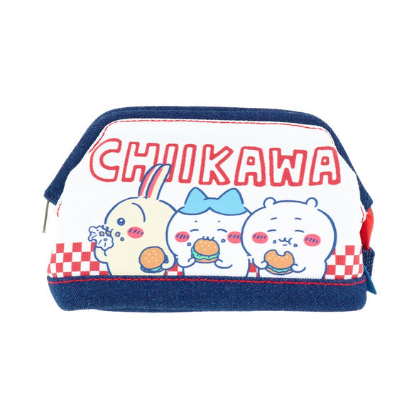 Chiikawa 復古牛仔布拉鍊Pouch