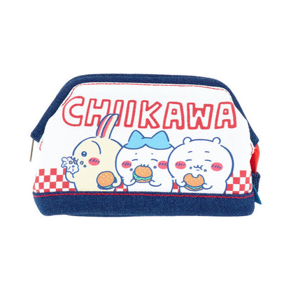Chiikawa 復古牛仔布拉鍊Pouch