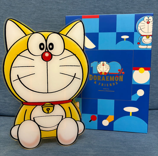 100%多啦A夢&Friends巡迴特展上海站限定 黃色多啦A夢花瓶(限量非賣品)
