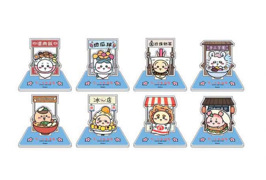 Chiikawa Days 台北限定夜市系列 亞克力立牌 扭蛋