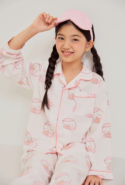 Chiikawa x Spao 童裝長袖薄款睡衣套裝 小可愛