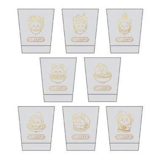Chiikawa Days 台北限定夜市系列 玻璃杯組