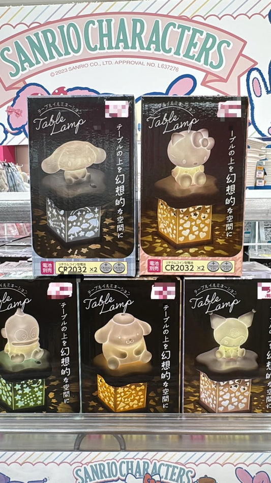 Daiso X Sanrio 立體公仔星空小夜燈