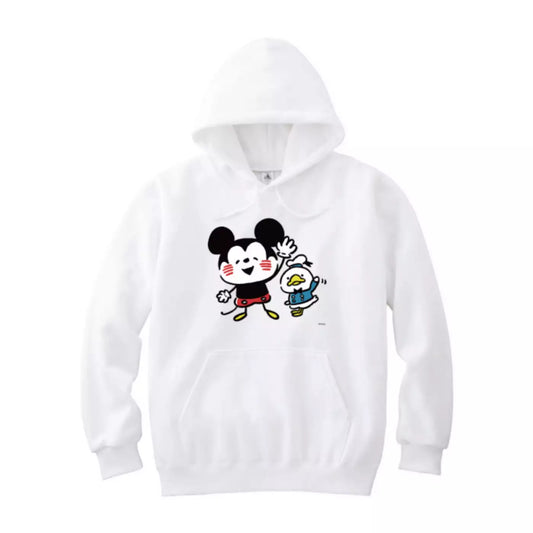 【D-Made】Kanahei 合作系列 米奇&唐老鴨 揮手Hoodie