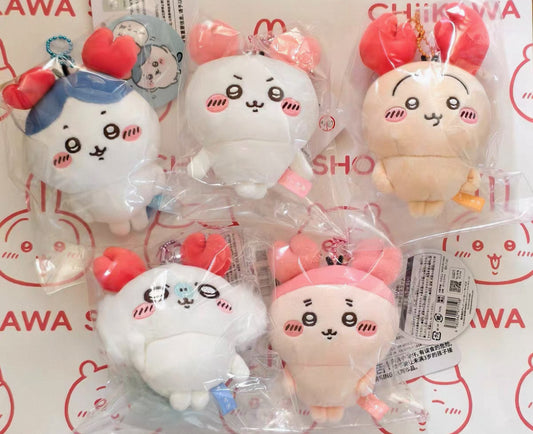 Chiikawa 上海限定￼蟹鉗公仔掛飾