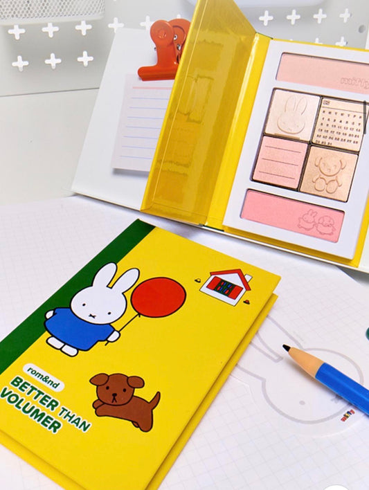 Miffy 韓國Rom&nd聯乘 繪本包裝眼影盤