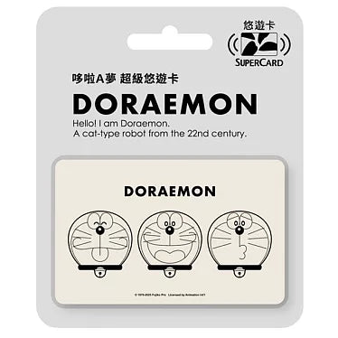 多啦A夢 台灣悠遊卡 可愛表情