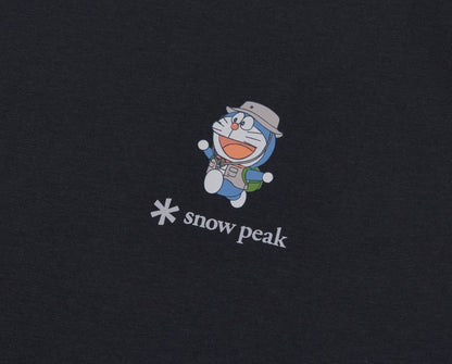 多啦A夢 x Snow Peak 韓國限定成人T-Shirt 去露營款￼