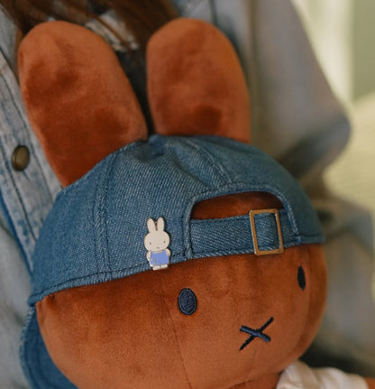 (1月到貨)Miffy 韓國首爾限定 Denim牛仔布衫徽章