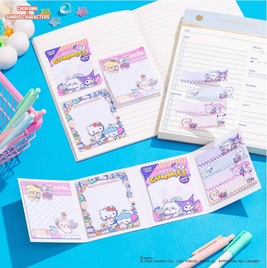 Chiikawa x Sanrio 零食Memo