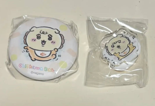 Chiikawa Baby 特典限定 風獅襟章&立牌套裝