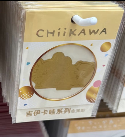 Chiikawa 上海限定 金屬貼