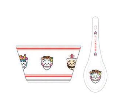 Chiikawa Days 台北限定夜市系列 餐碗湯匙組