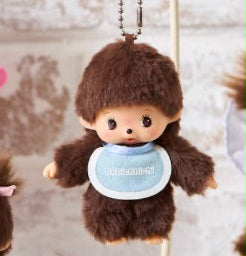 Monchhichi Bebichhichi 口水肩BB公仔掛飾 男仔