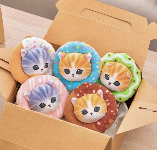 Mofusand Donut冬甩貓一番賞 C賞公仔掛飾