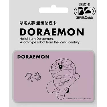 多啦A夢 台灣悠遊卡 哇!有老鼠