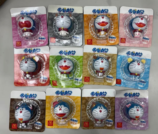 多啦A夢 大陸麥當勞 十二生肖玩具