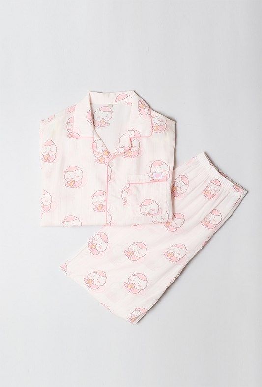 Chiikawa x Spao 成人長袖薄款睡衣套裝 小可愛