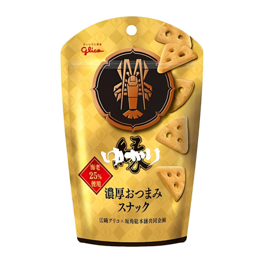 坂角総本舖 x Glico 濃厚蝦餅
